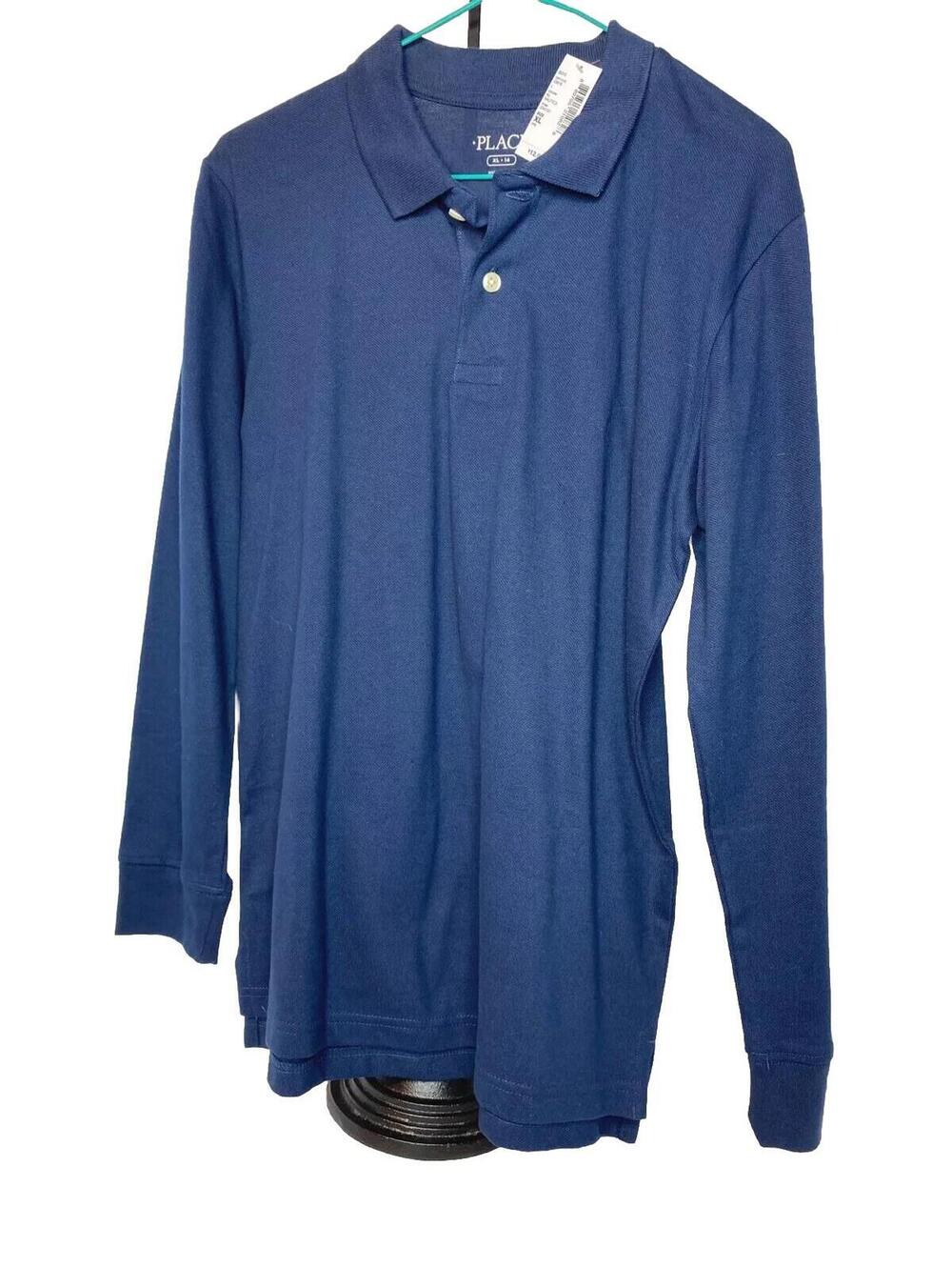 The Children's Place boys long sleeved navy blue top - Size XL 14